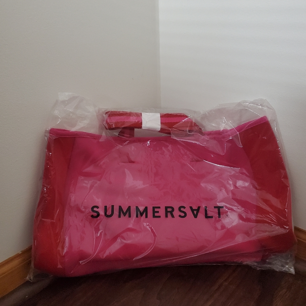 NWT Summersalt Neoprene Beach Tote - Picture 2 of 3